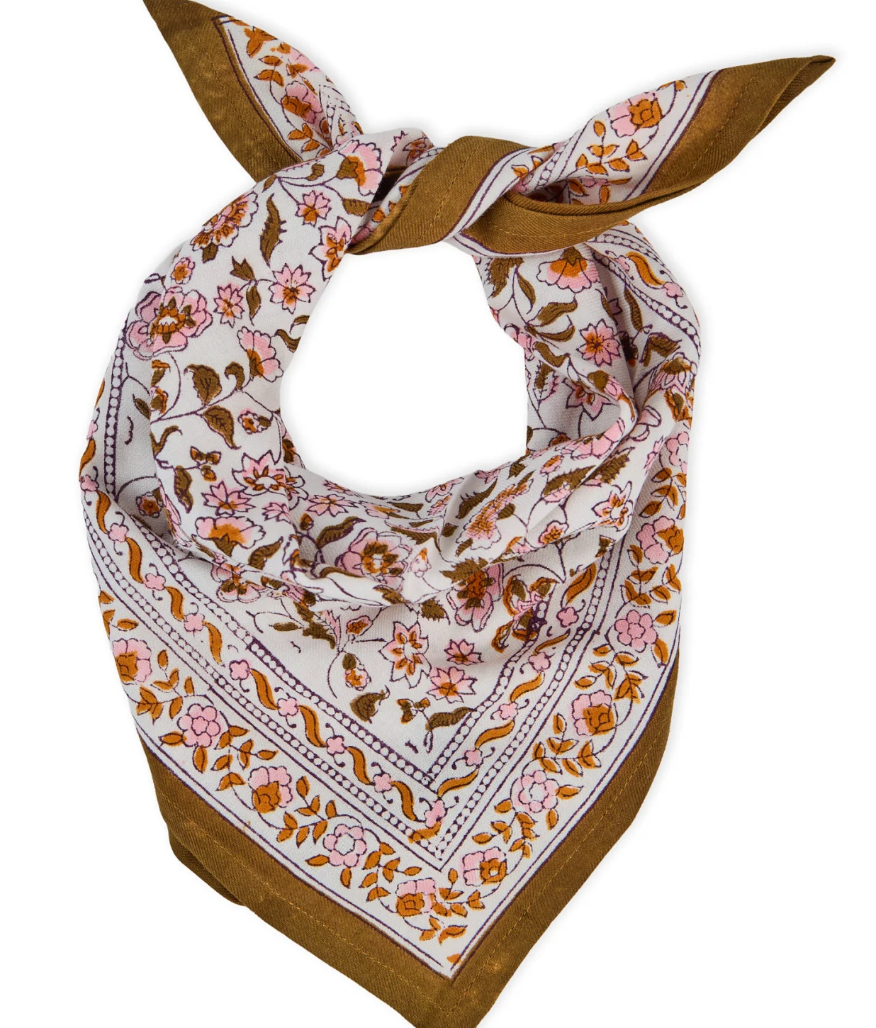 Petit foulard Bindi Atelier Edel Ambre Bindi Atelier b