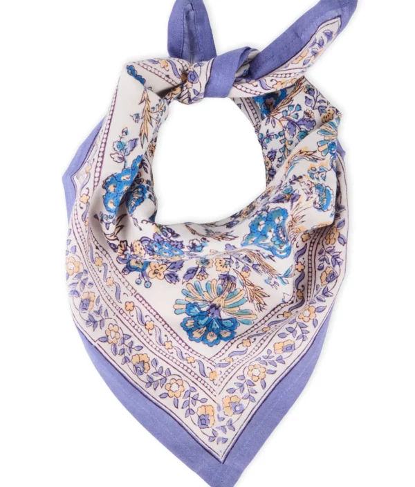 Petit foulard Bindi Atelier Kiala Céleste Bindi Atelier b