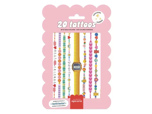 Pochette de Tattoos Bracelets La Petite Epicerie