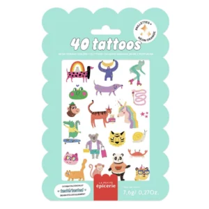 Pochette de Tattoos Cute Animals La Petite Epicerie