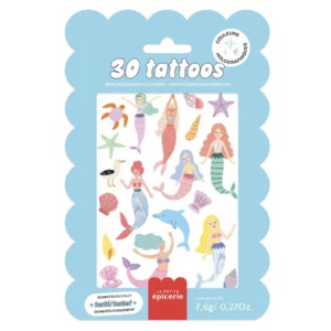 Pochette de Tattoos Sirènes La Petite Epicerie