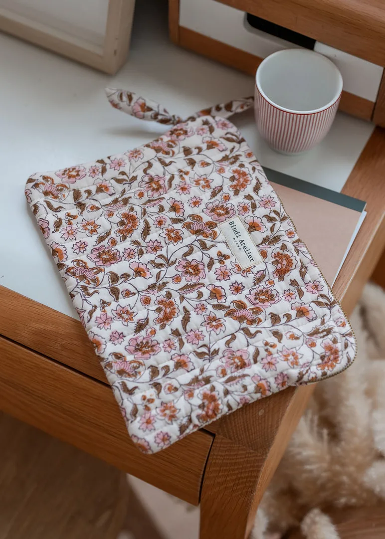 Pochette plate Bindi Atelier Ipad Edel Ambre Bindi Atelier