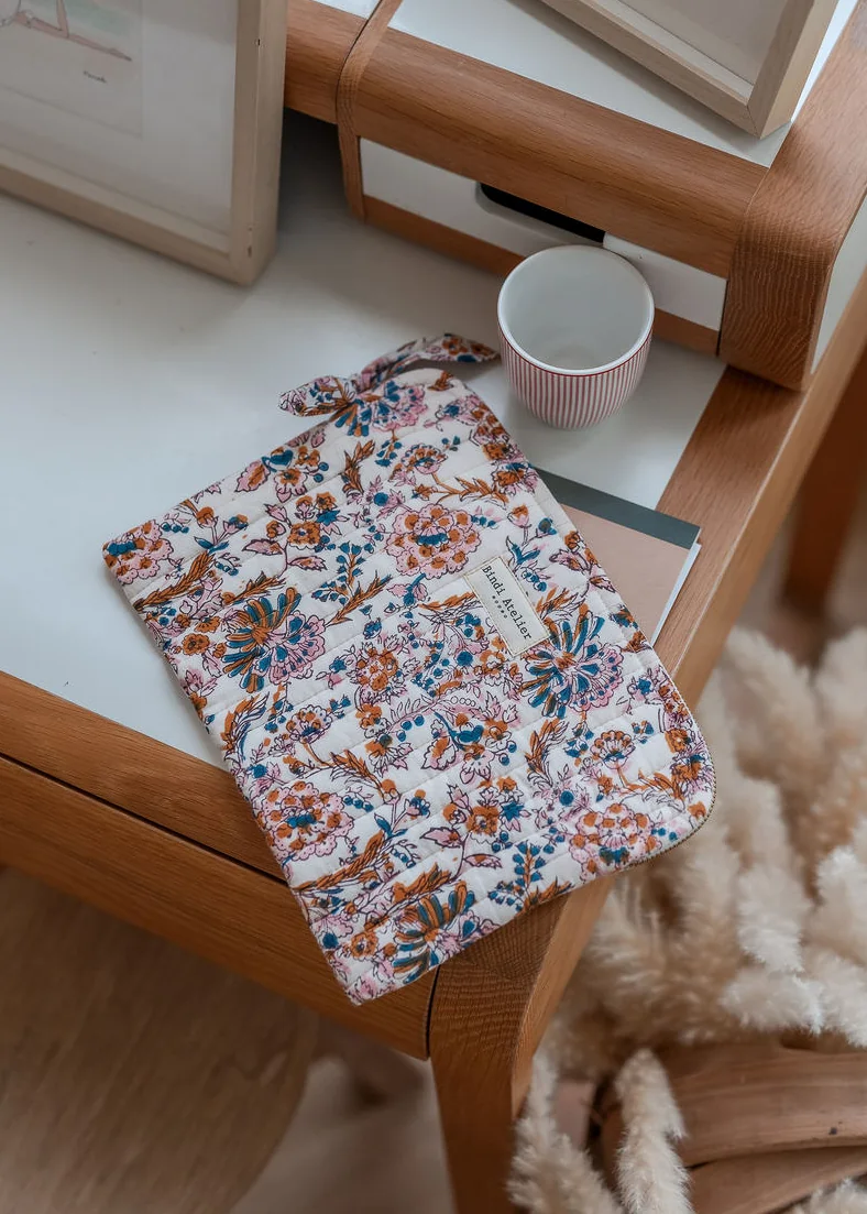 Pochette plate Bindi Atelier Ipad Kiala Bloom Bindi Atelier