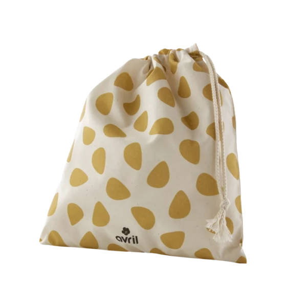 Pochon en coton bio XL Avril