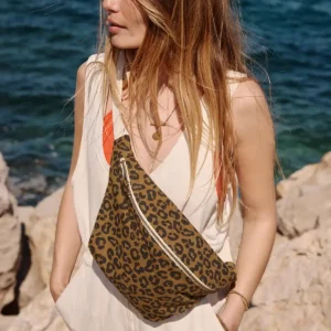 Sac Banane Graou Olive Rose in April