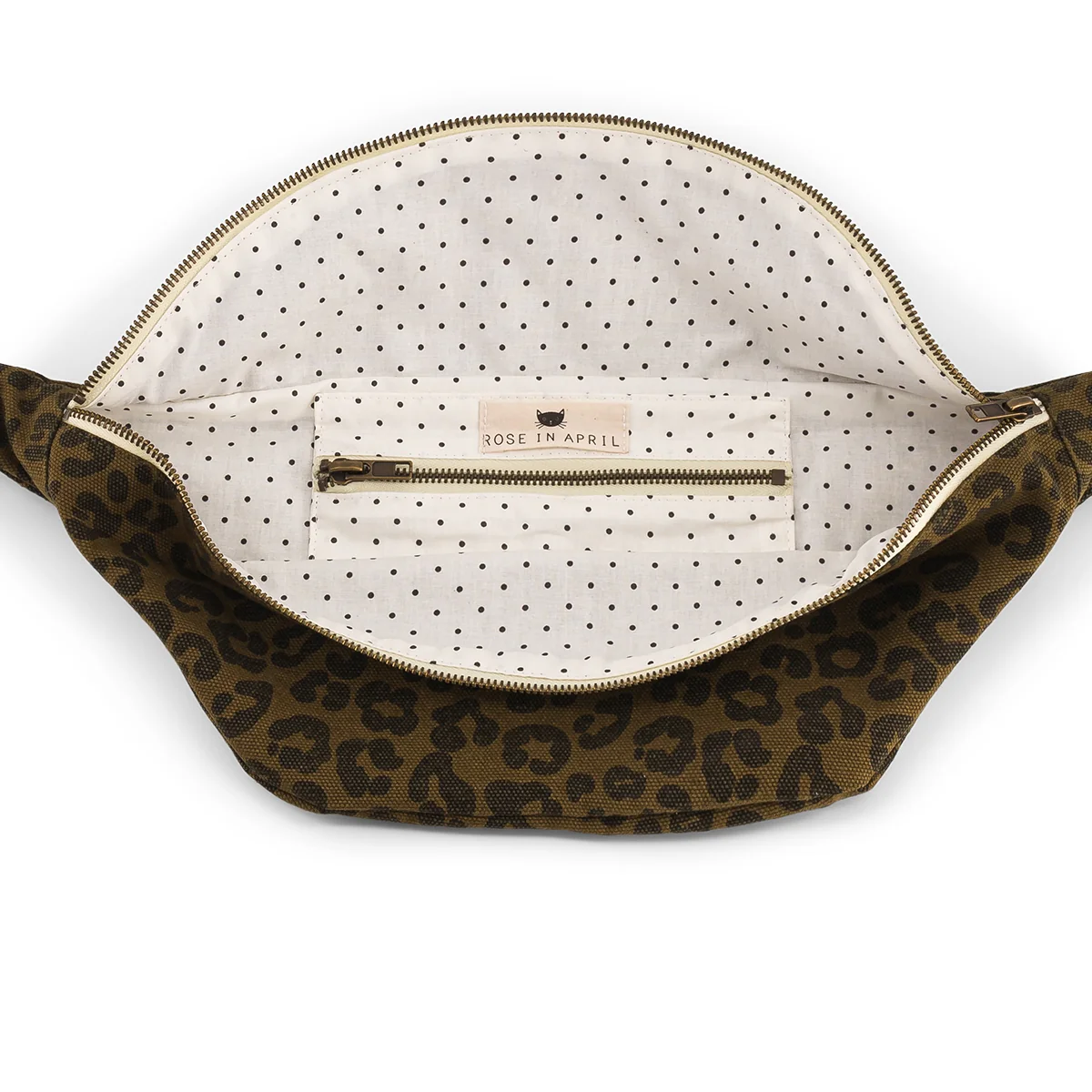 Sac Banane Graou Olive Rose in April c