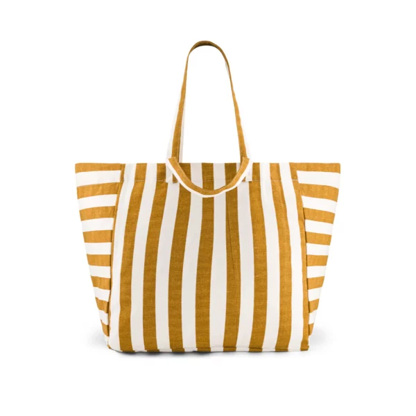 Sac Cabas Elisa Rayures Caramel Rose in April b