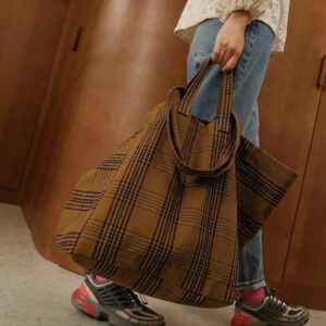 Sac Cabas Elisa Tartan Rose in April