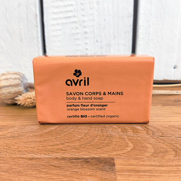 Savon corps et mains Fleur d'oranger Avril