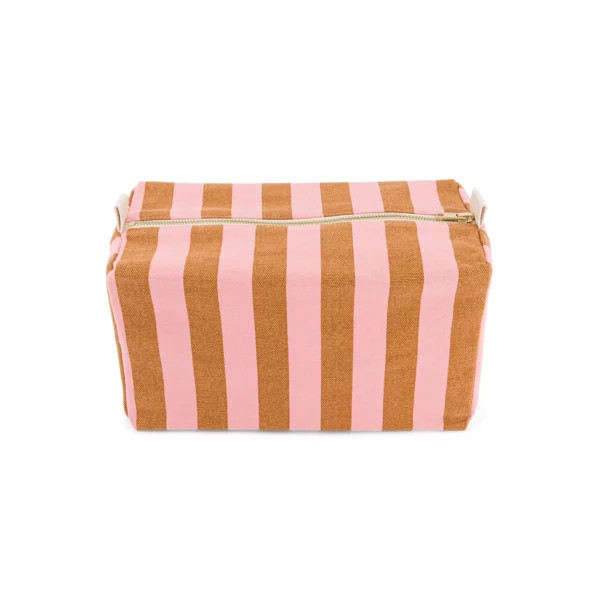 Trousse à toilette Vic Rayures Strawberry Caramel Rose in April b