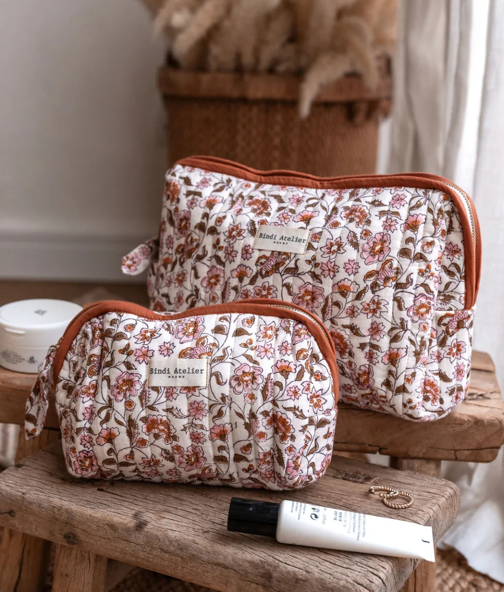 Trousse de toilette Bindi Atelier Edel Ambre Bindi Atelier b