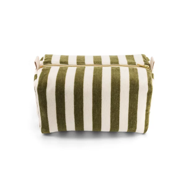 Trousse de toilette Vic Eponge Kaki Rose in April c