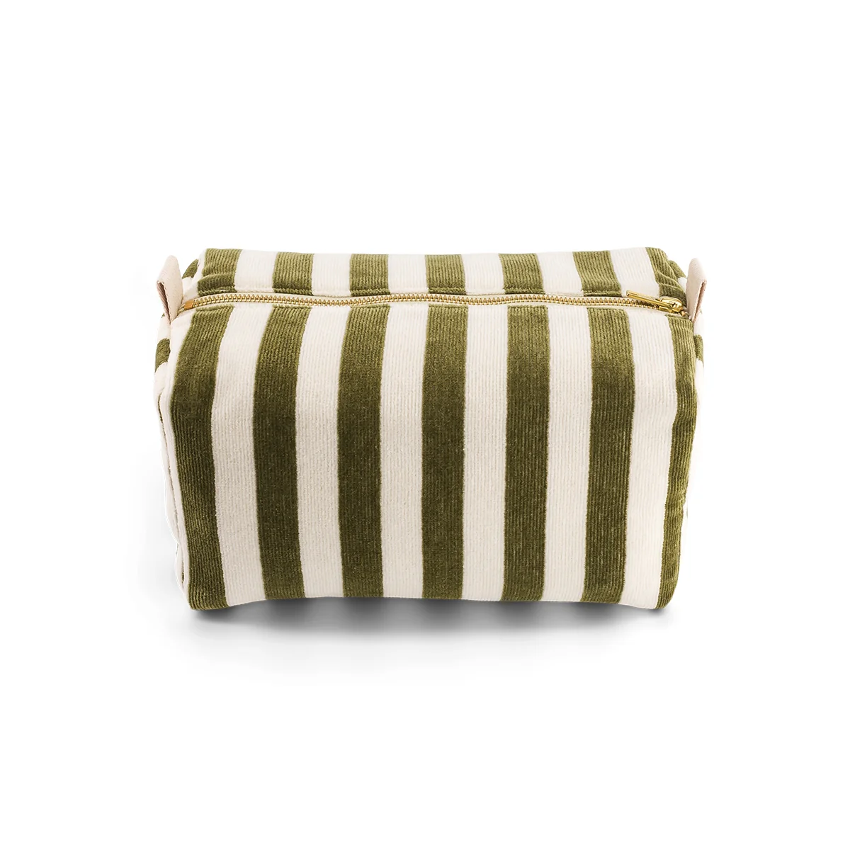 Trousse de toilette Vic Eponge Kaki Rose in April c