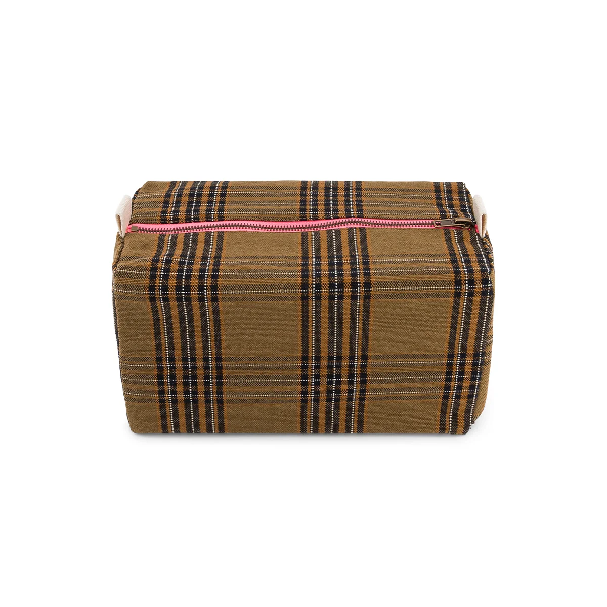 Trousse de toilette Vic Tartan Rose in April b