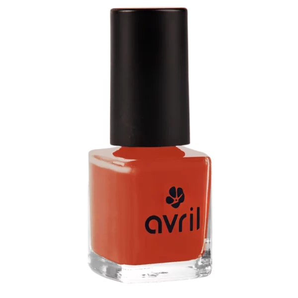 Vernis à Ongles Rouge Brique Avril