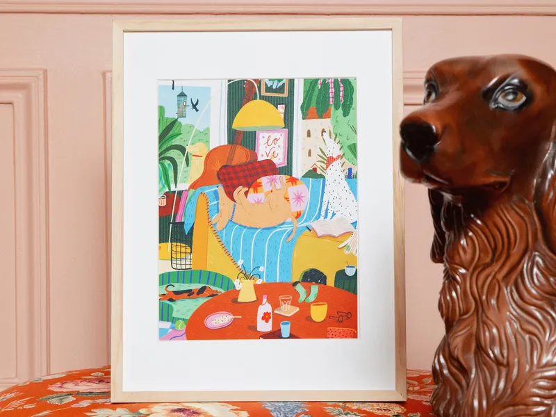 Coffret peinture au numéro Great Indoors la Petite Epicerie b