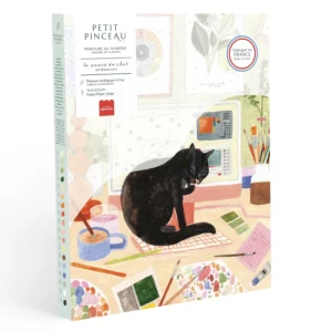 Coffret peinture au numéro La Pause Du Chat la Petite Epicerie
