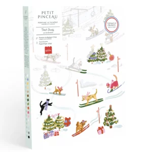 Coffret peinture au numéro Tout Schuss la Petite Epicerie