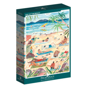 Day at Beach Puzzle 1000 pièces Puzzle & Peace