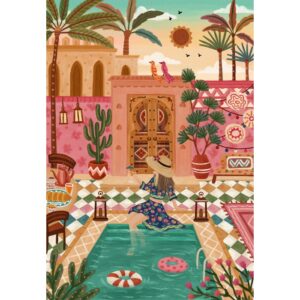 Puzzle 1000 pièces Escapade Marocaine Puzzle & Peace
