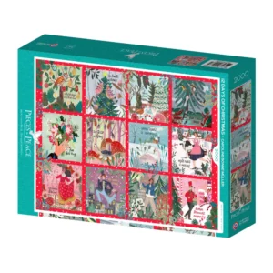 Puzzle 2000 Pièces 12 Jours de Noël Puzzle & Peace