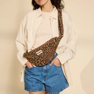 Sac banane Sasha Léopard cannelle Hindbag