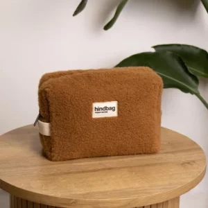 Trousse de toilette Leon Teddy Brun Hindbag