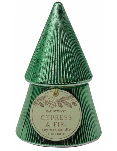 Bougie Arbre vert Cyprès et sapin Paddywax