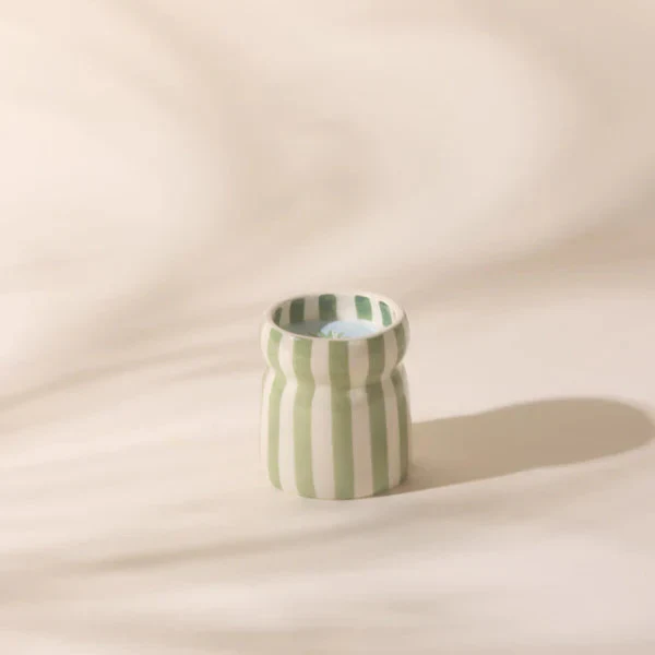 Bougie Cabana Rayures Sauge Bora Bora Paddywax b