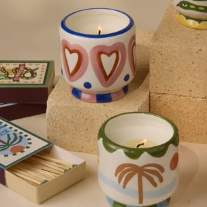 Bougie en céramique Coeurs Vanille Paddywax