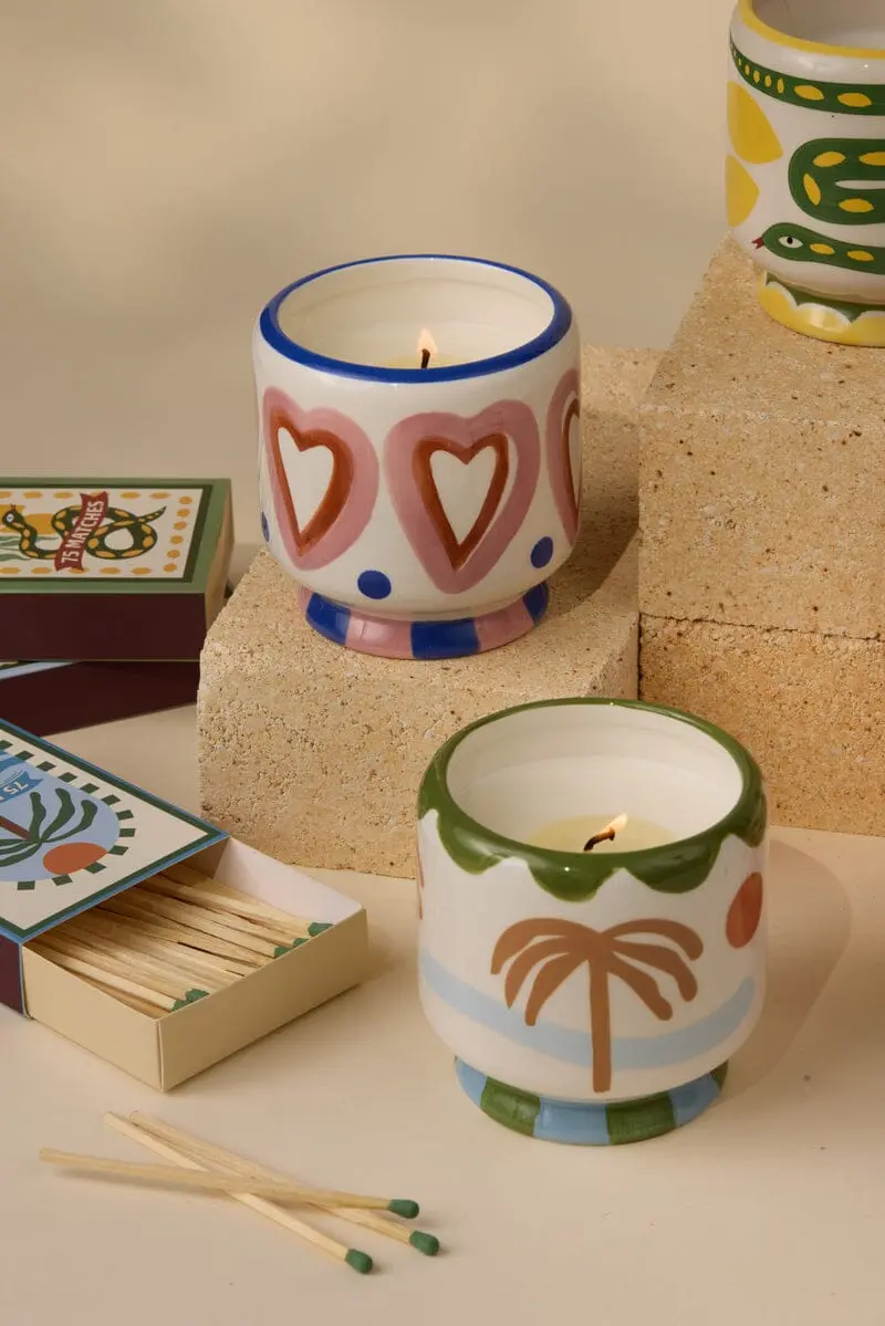 Bougie en céramique Coeurs Vanille Paddywax