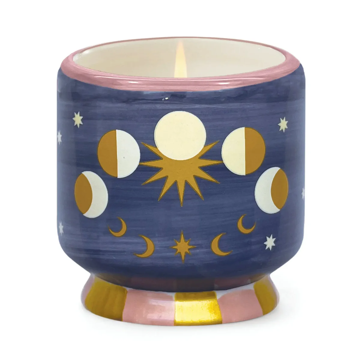 Bougie en céramique Moon Jasmin et rose Paddywax b