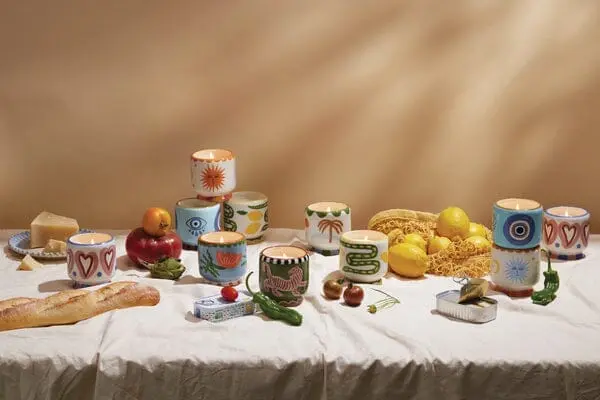 Bougie en céramique Palmiers Lush Palms Paddywax b