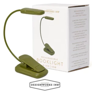 LED pour livre Vert Armée Designworks Ink