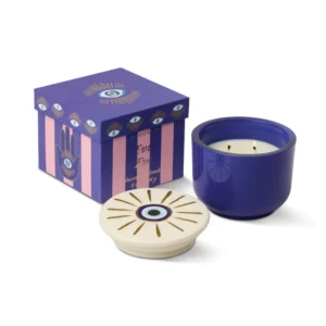 Bougie Charmed Bleu Evil Eye Incense & Smoke Paddywax