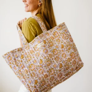 Cabas Garda Bleuet Bindi Atelier