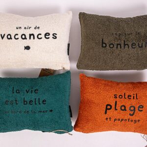 Coussin Eponge 20x30 Plage Sophie Janière