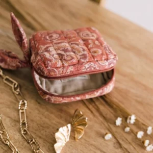 Etui à bijoux Garda Framboise Bindi Atelier