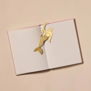 Marque page en laiton Poséidon Designworks Ink