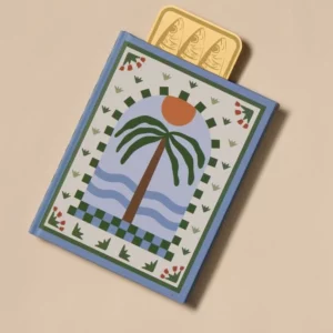 Marque page en laiton Sardines Designworks Ink