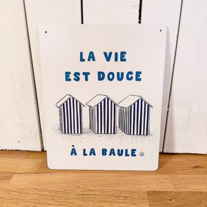 Plaque La Baule Sophie Janière