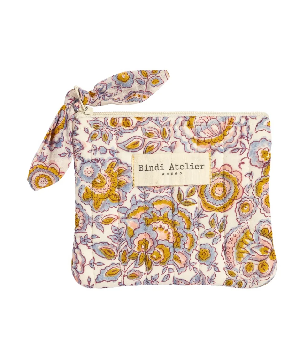Porte monnaie Garda Bleuet Bindi Atelier b