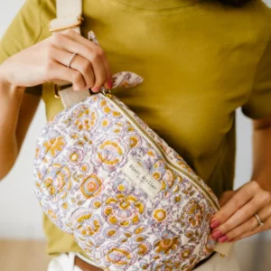 Sac Banane Garda Bleuet Bindi Atelier