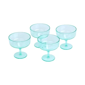 Verres incassables Margarita Lot de 4 Menthe Here’s How